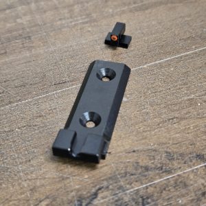 Beretta 80X Tritium Carry Height Sight Set, Orange