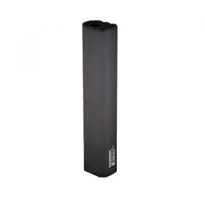 SilencerCo Osprey 45 2.0 45 AC, 1.30"x1.75" Diameter, Black Aluminum/Stainless Steel