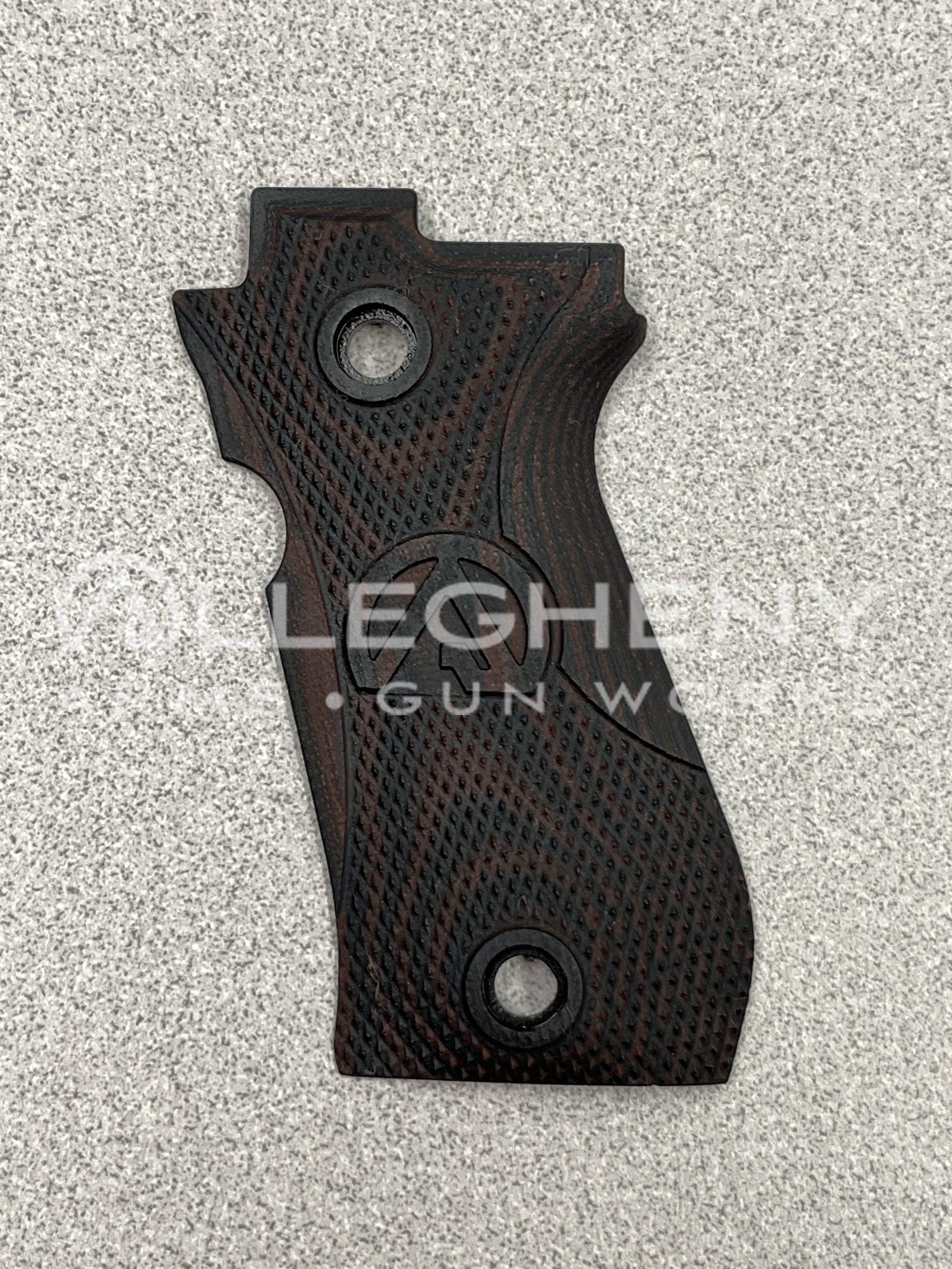 AGW Logo G10 Cherry Grips for Beretta 80X
