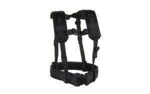 BH LOADBEARING SUSPENDERS/HRNS BLK